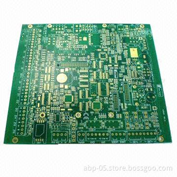 4 Layers PCB Board with 5u Maximum Hard Gold Thickness and 4,500 Testpoints
